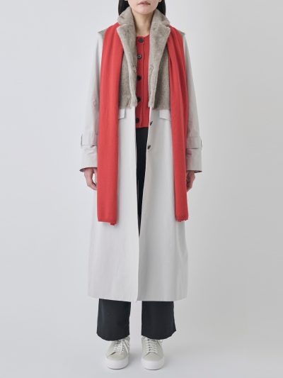 【2026AW 新作】ファー付きテーラーコート