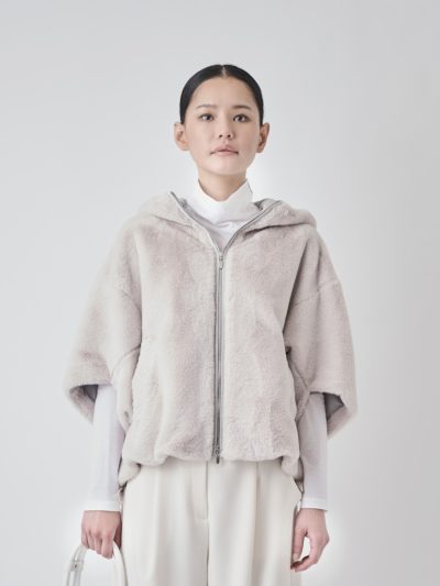 【2026AW 新作】ファーフードブルゾン