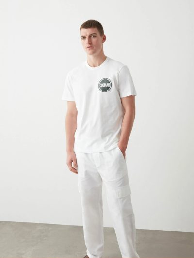 【MEN’S】フロントロゴプリントコットンTシャツ