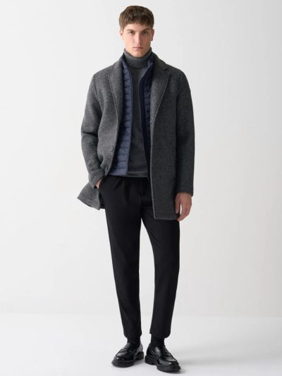 【MEN’S】ボンディング クラシカル３ボタンコート