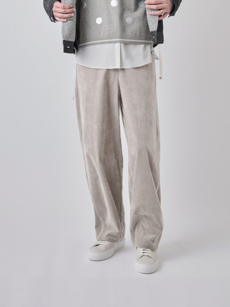 【2026AW 新作】コードパイピングベルパンツ