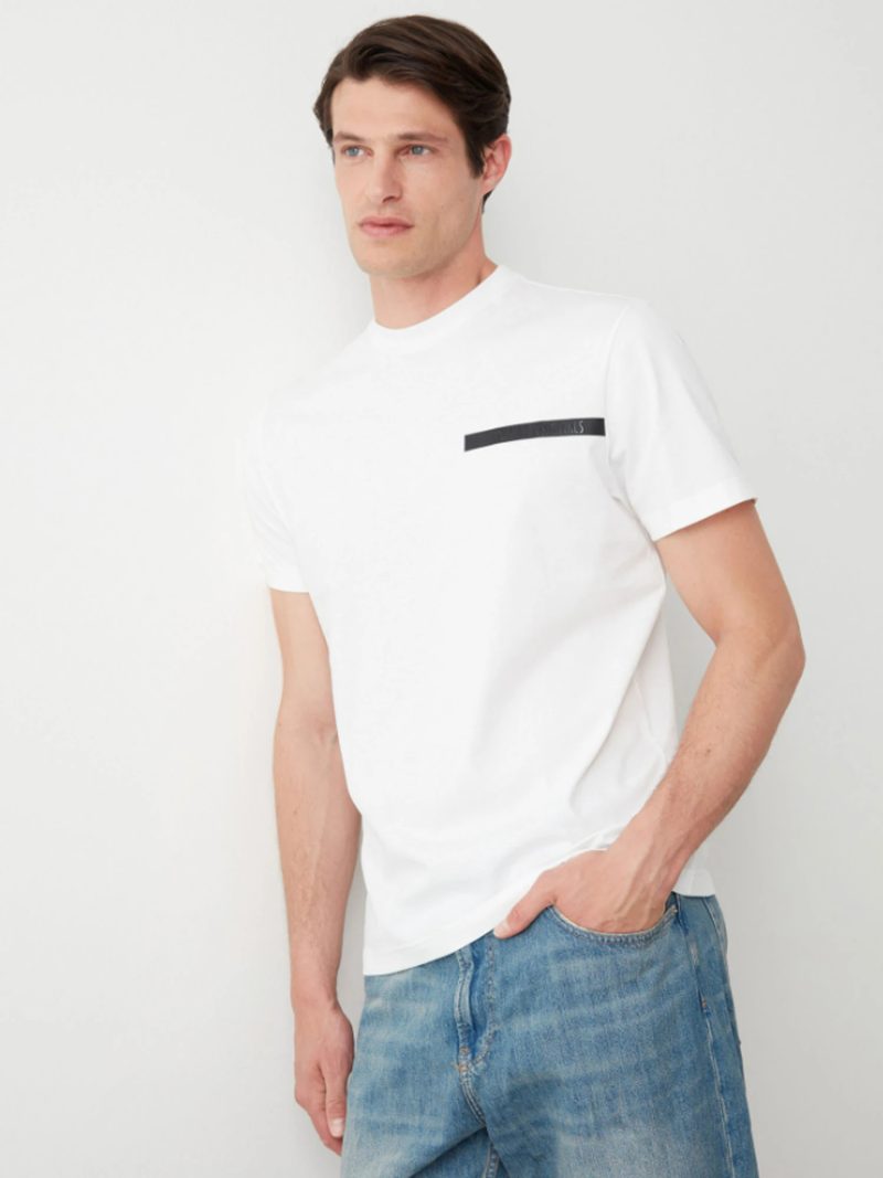 【MEN’S】ワンポイントコットンTシャツ