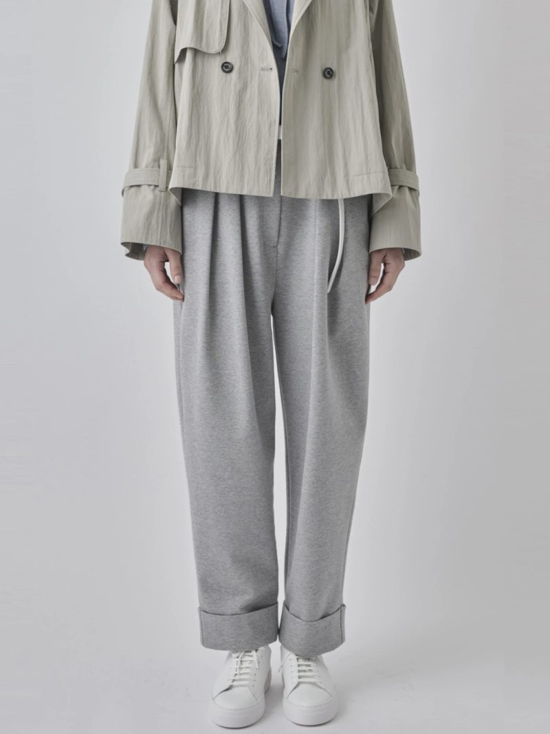 【2026AW 新作】タックボリュームクロップドパンツ