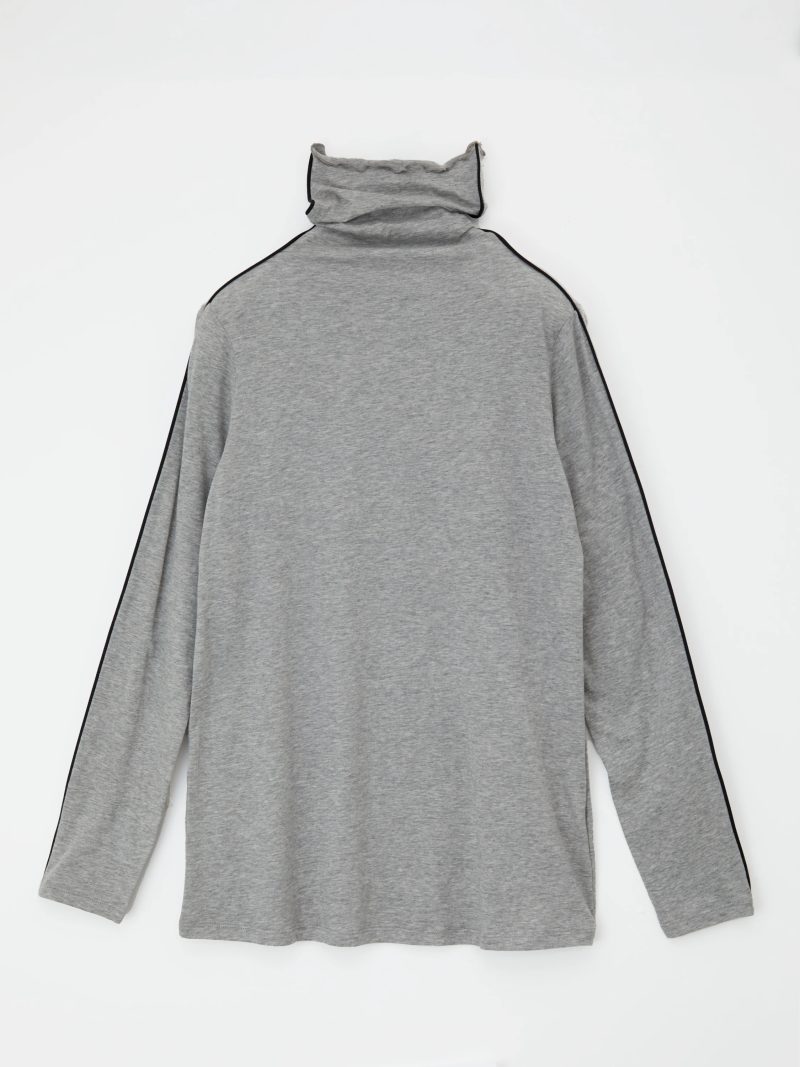 【2026AW 新作】配色パイピングインナーハイネック